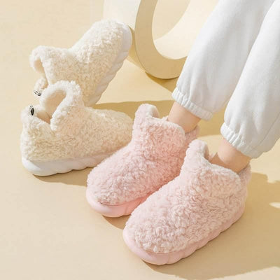 Cozy Comfort: Furry Women Non-Slip Shoes - Stay Stylish and Sure-Footed with Plush Warmth! 👣 - mississippihippieco Cozy Comfort: Furry Women Non-Slip Shoes - Stay Stylish and Sure-Footed with Plush Warmth! 👣