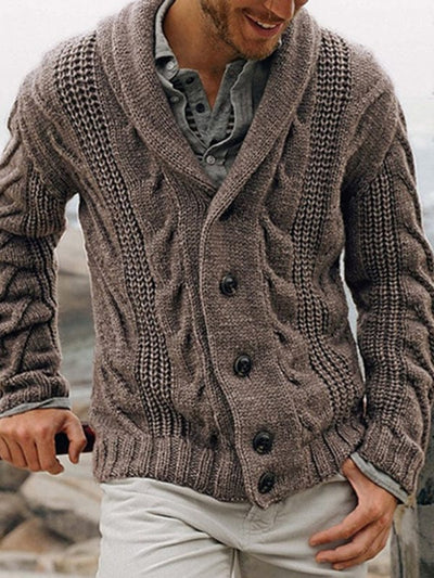 Cozy Confidence: Embrace Comfort and Style with Our New Men's Cardigan Sweater in Large Sizes (M-3XL) - mississippihippieco Cozy Confidence: Embrace Comfort and Style with Our New Men's Cardigan Sweater in Large Sizes (M-3XL)