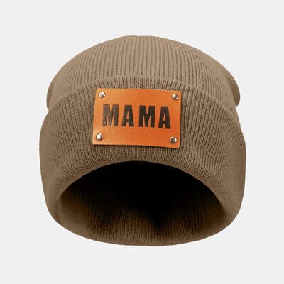 Cozy Up in Style: 'MAMA' Warm Winter Knit Beanie - Comfort, Trendy Design, and Winter Warmth - mississippihippieco Cozy Up in Style: 'MAMA' Warm Winter Knit Beanie - Comfort, Trendy Design, and Winter Warmth