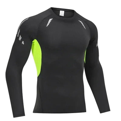 Dynamic Fit Long Sleeve Compression Workout Top - mississippihippieco Dynamic Fit Long Sleeve Compression Workout Top