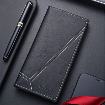 Elegant Long Zipper Coach Wallet Men's with Multi-Functional Compartments - mississippihippieco Elegant Long Zipper Coach Wallet Men's with Multi-Functional Compartments