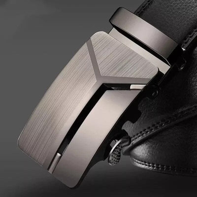 ⌚ Minimalist Elegance: Men's Minimalist Automatic Buckle Belt - Elevate Your Style with Effortless Sophistication!