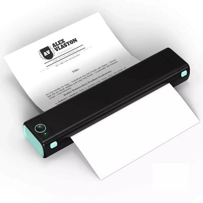 Printing On-the-Go: A4 Mini Portable Thermal Printer - Compact, Convenient, and Exceptionally Efficient