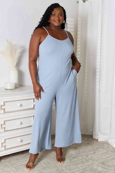 Sensual Comfort: Spaghetti Strap V-Neck Loungewear Jumpsuit – Chic and Sexy Style - mississippihippieco Sensual Comfort: Spaghetti Strap V-Neck Loungewear Jumpsuit – Chic and Sexy Style