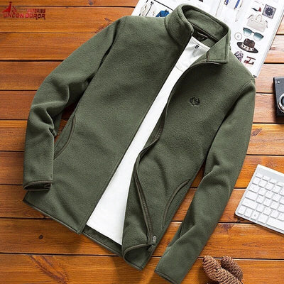 🔥 Tactical Warmth: Men's Tactical Varsity Fleece Jacket - Stay Cozy and Stylish in Every Mission!