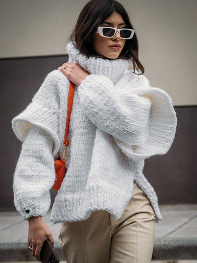 Trending Now: Fluffy Long-Sleeved Pullover Sweater - Elevate Your Style with the Latest in Fashion - mississippihippieco Trending Now: Fluffy Long-Sleeved Pullover Sweater - Elevate Your Style with the Latest in Fashion