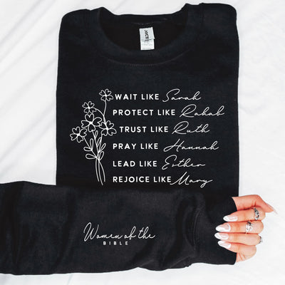 Wear Their Stories: Women of the Bible Sweatshirt & Graphic Tee Collection!