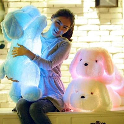 Charming LED Dog Plush Night Light: Perfect Gift for All Ages - mississippihippieco Charming LED Dog Plush Night Light: Perfect Gift for All Ages