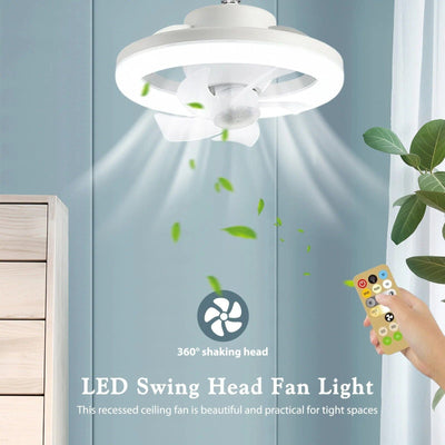 Elevate Your Space: Elegant LED Ceiling Fan Light for Stylish Illumination and Comfort