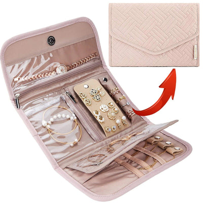 Luxury Foldable Travel Jewelry Organizer