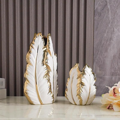 Painted Ceramic Luxury Vase