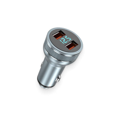 Power Up with Ease: Intelligent Digital Volt Dual-USB Charger Port